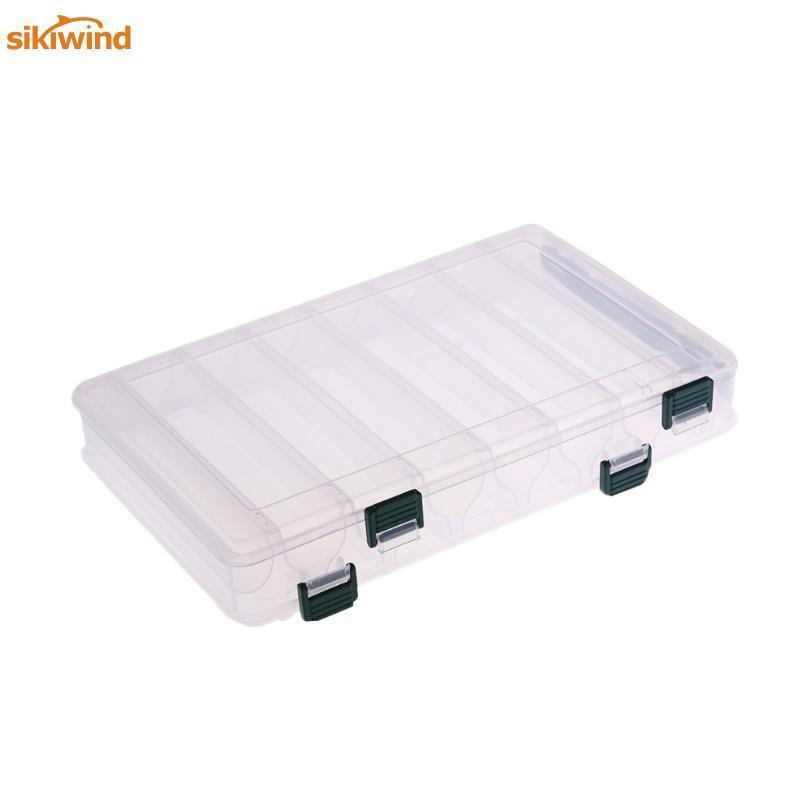 14 Compartments Double Sided Plastic Multifunction Storage Case Fishing Lures-Sikiwind Fishing Store-Bargain Bait Box