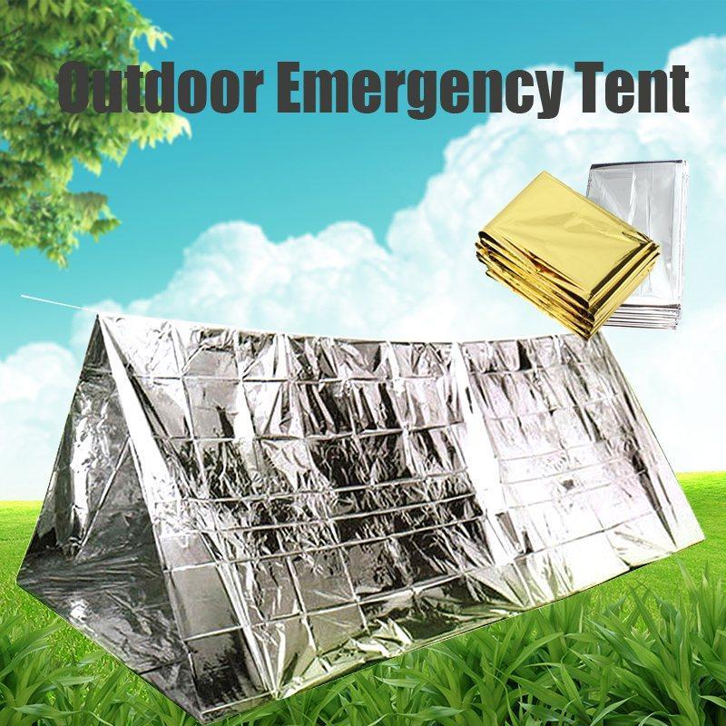 140 X 210Cm Outdoor Camping Equipment Emergency Cold-Proof Waterproof Blanket-Camtoa Outdoor Store-Gold-Bargain Bait Box
