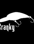 14.4Cm*7.1Cm Cranky Decal Car Styling Car Stickers Reflective Sticker Decals-Fishing Decals-Bargain Bait Box-Silver-Bargain Bait Box