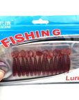 14Pcs/Lot 4Cm/1.3G Lures Soft Bait Worms Fishing Lure With Salt Smell Hot-Dreamer Zhou'store-color D-Bargain Bait Box