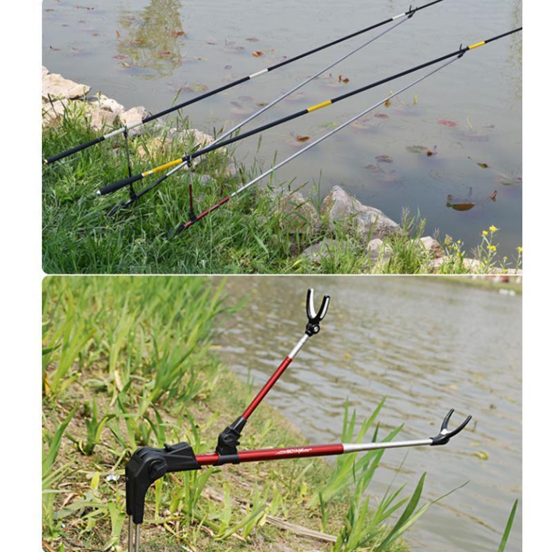 1.5-2.3M Automatic Fishing Rod Outdoor Sea Rod Fishing Tackle Supplies Mount-Automatic Fishing Rods-EZQ FishingTackle Store Store-Red-1.5M-Bargain Bait Box