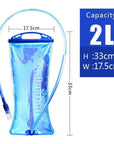 1.5L 2L 3L Tpu Water Bladder Bag Eco-Friendly Bike Bicycle Bladder Hydration Bag-Hydration Bags-Bargain Bait Box-Beige-Bargain Bait Box