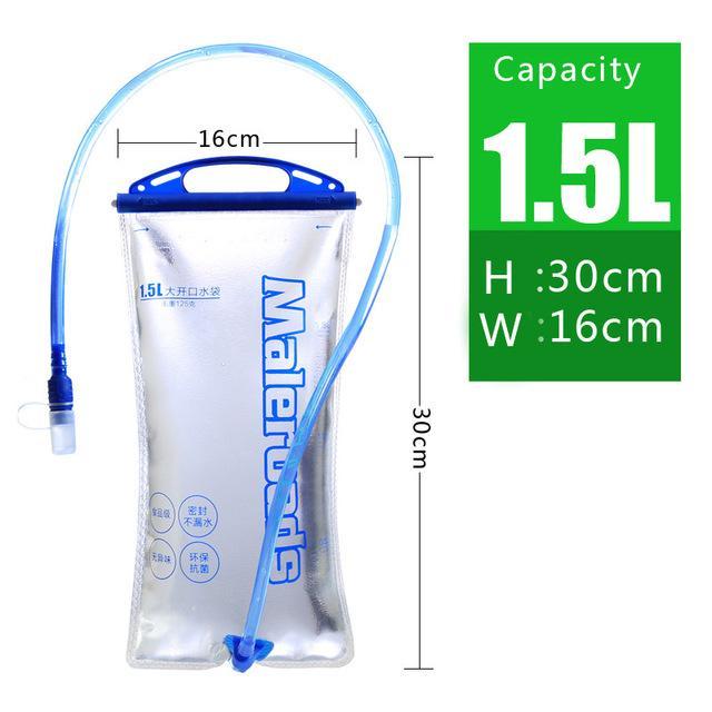 1.5L 2L 3L Tpu Water Bladder Bag Eco-Friendly Bike Bicycle Bladder Hydration Bag-Hydration Bags-Bargain Bait Box-Blue-Bargain Bait Box