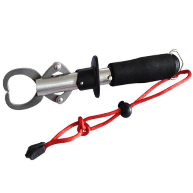 15Kg Weigh Stainless Steel Fish Lip Grip Grabber Portable Fishing Gripper With-Fish Lip Grippers-Bargain Bait Box-red color-Bargain Bait Box