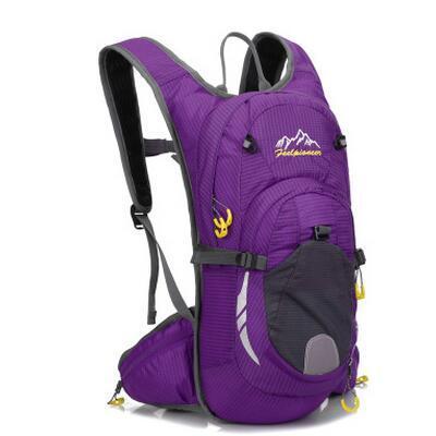 15L Bike Riding Backpacks Waterproof Breathable Outdoor Hiking Rucksack Men-For Joy Store-purple-Bargain Bait Box