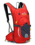 15L Bike Riding Backpacks Waterproof Breathable Outdoor Hiking Rucksack Men-For Joy Store-red-Bargain Bait Box