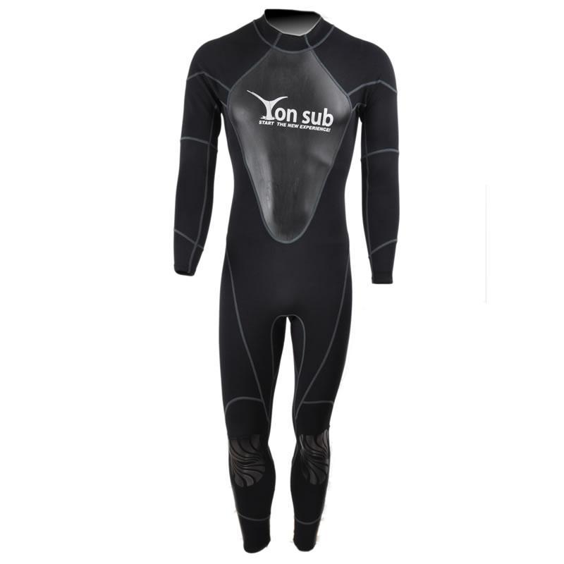 1.5Mm Diving Wetsuit Neoprene Scuba Surf And Spearfishing Suit Snorkeling Suit-Spearfishing-Bargain Bait Box-Black-M-Bargain Bait Box