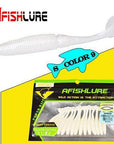 15Pcs/Lot T Tail Soft Lure 50Mm 1G Paddle Tail Soft Grubs Maggot Plastic Fishing-A Fish Lure Wholesaler-Color9-Bargain Bait Box