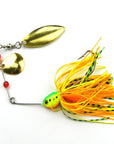 16.3G Spinnerbait Lures Silicone Skirt Metal Rubber Jig Sequins Fishing Hook-Spinnerbaits-Bargain Bait Box-5-Bargain Bait Box