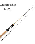 1.68M 1.8M Fishing Spinning Rod Spinning Fast Canne Casting Baitcasting Rod 2-Baitcasting Rods-Go-Fishing Store-Burgundy-Bargain Bait Box