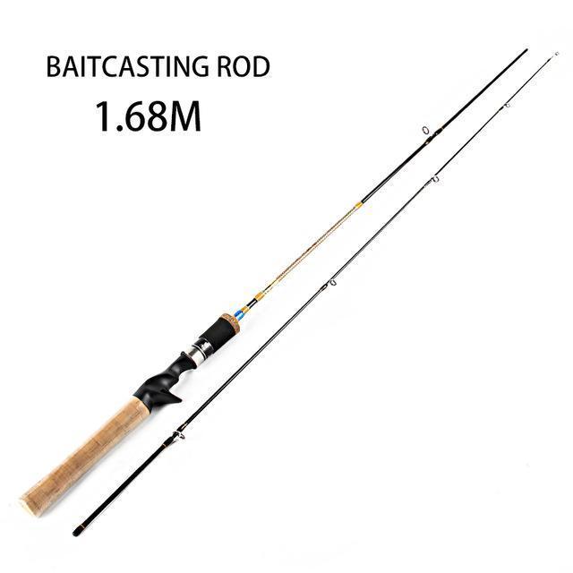 1.68M 1.8M Fishing Spinning Rod Spinning Fast Canne Casting Baitcasting Rod 2-Baitcasting Rods-Go-Fishing Store-Red-Bargain Bait Box