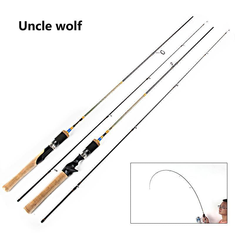 1.68M 1.8M Fishing Spinning Rod Spinning Fast Canne Casting Baitcasting Rod 2-Baitcasting Rods-Go-Fishing Store-White-Bargain Bait Box