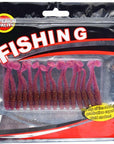 16Pcs/Lot Est Soft Fishing Lures Bait 5Cm/1G Smell Artificial Bait Worms Fishing-WDAIREN KANNI Store-D-Bargain Bait Box