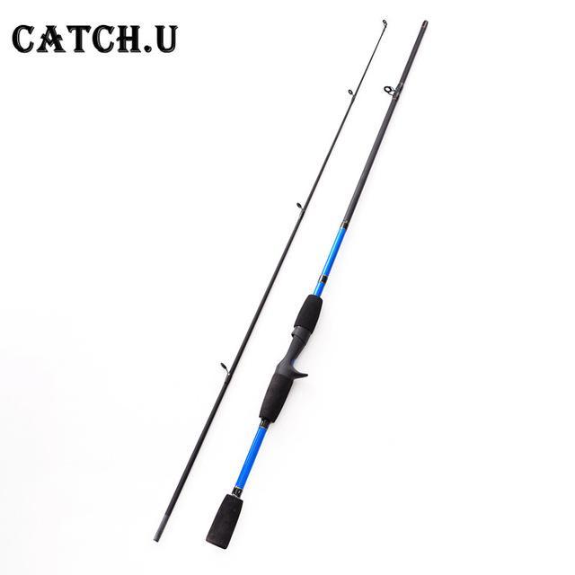 1.7M 2 Sections M Action Carbon Fiber Spinning Casting Travel Fishing Lure Rod-Spinning Rods-Paonear Store-Purple-Bargain Bait Box