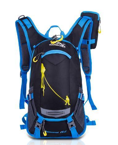 18L Waterproof Backpack Outdoor Sport Backpack Water Bag Camping Hiking-Gocamp-blue backpack only-Bargain Bait Box