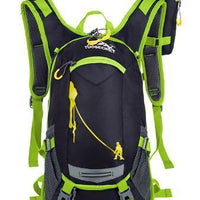 18L Waterproof Backpack Outdoor Sport Backpack Water Bag Camping Hiking-Gocamp-green backpack only-Bargain Bait Box