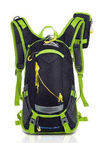 18L Waterproof Backpack Outdoor Sport Backpack Water Bag Camping Hiking-Gocamp-green backpack only-Bargain Bait Box
