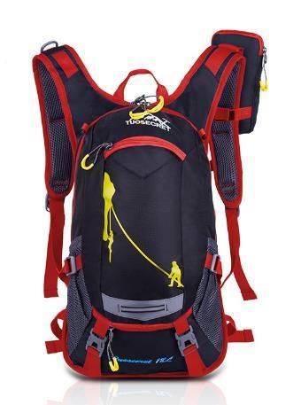 18L Waterproof Backpack Outdoor Sport Backpack Water Bag Camping Hiking-Gocamp-red backpack only-Bargain Bait Box