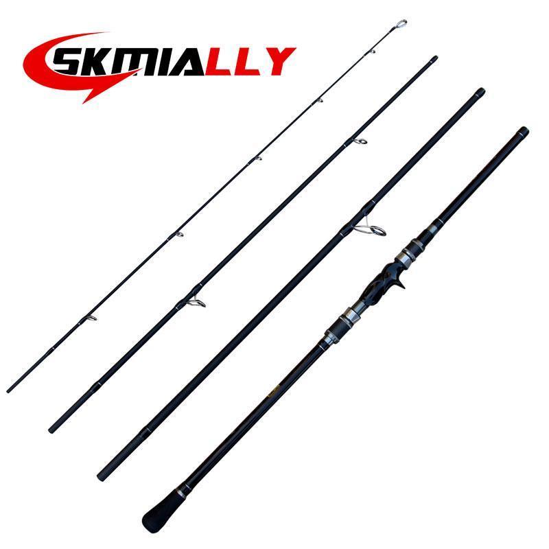1.8M 2.1M 2.4M 2.7M 3.0M 100% Carbon Fiber Rod Spinning Fishing Rods Casting-Baitcasting Rods-Skmially Store-White-Bargain Bait Box