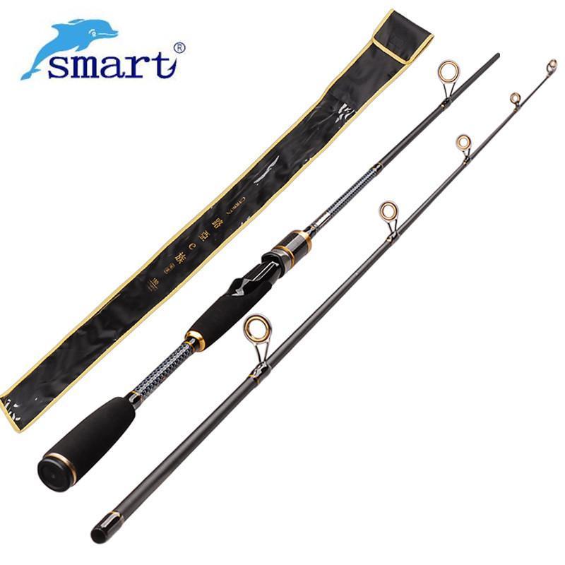 1.8M 2.1M 2.4M Spinning Fishing Rod 2 Section Power:M Carbon Portable Lure-Spinning Rods-smart Official Store-1.8 m-Bargain Bait Box