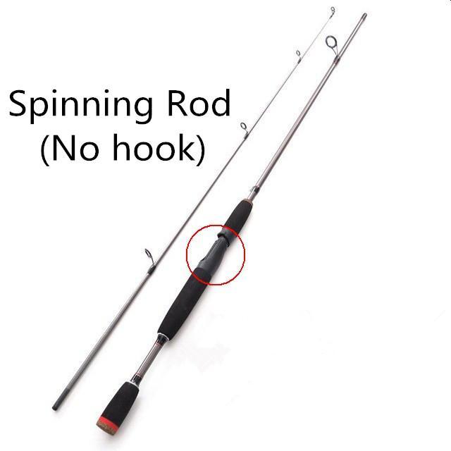 1.8M Spinning / Casting Lure Rod 2 Sec Line Test 6 15Lb Lure Test 3 20G Travel-Fishing Rods-GLS Superping Store-White-1.8 m-Bargain Bait Box