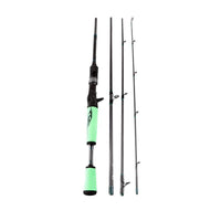 1.98M Lure Rod 4 Section Carbon Anti-Slip Spinning Fishing Rod Travel Rod-Spinning Rods-Under the Stars123-Bargain Bait Box