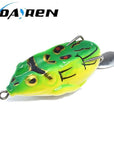 1Pc 5Cm 13G Frog Treble Hooks Top Water Ray Frog Minnow Crank Strong Soft Bait-Frog Baits-Bargain Bait Box-H-Bargain Bait Box