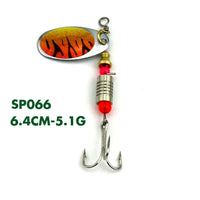 1Pc Fishing Spinner Bait 3-9.9G Spoon Lure Metal Baits Treble Hook Fish Feeder-Inline Spinners-Bargain Bait Box-SP054 1-Bargain Bait Box