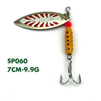 1Pc Fishing Spinner Bait 3-9.9G Spoon Lure Metal Baits Treble Hook Fish Feeder-Inline Spinners-Bargain Bait Box-SP060-Bargain Bait Box