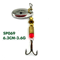 1Pc Fishing Spinner Bait 3-9.9G Spoon Lure Metal Baits Treble Hook Fish Feeder-Inline Spinners-Bargain Bait Box-SP069-Bargain Bait Box