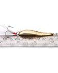 1Pc Spoon Fishing Lure 20G-10G Metal Bass Baits 2 Colors Spoon Lures-Bargain Bait Box-Silver 10G-Bargain Bait Box