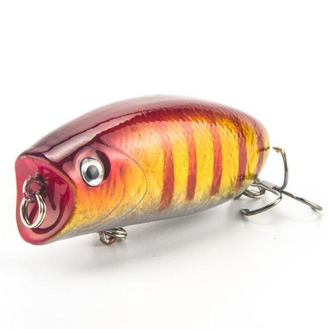 1Pcs 11G/5.5Cm Poppers Top Water Fish Lures Hard Bait Topwater Swimbait-Top Water Baits-Bargain Bait Box-008-Bargain Bait Box