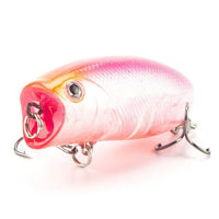 1Pcs 3D Eyes 5.5Cm 11G 8# Hooks Fish Lifelike Popper Lures Hard Bait Swimbait-Top Water Baits-Bargain Bait Box-C-Bargain Bait Box