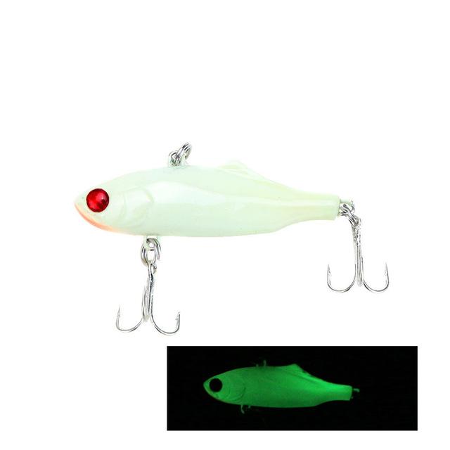 1Pcs 6Cm 14G Vib Bionic Bait Fish Hard Bait Bass Lure Fish Bass Bait Head Hooks-Lipless Baits-Bargain Bait Box-004-Bargain Bait Box