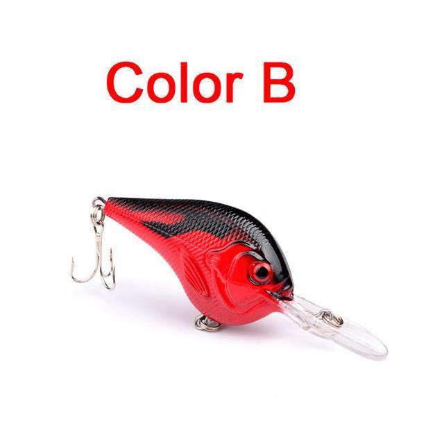 1Pcs 9.5Cm 11G Crank S Hard Swim Bait Bass 8 Colors Fishing Tackle Perch-Crankbaits-Bargain Bait Box-B-Bargain Bait Box