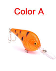 1Pcs 9.5Cm 11G Crank Wobblers Hard Fishing Lure Swim Bait Bass 8 Colors-Musky & Pike Baits-Bargain Bait Box-A-Bargain Bait Box