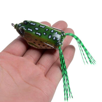 1Pcs Fishing 5.5Cm/13G Make Lifelike 6 Color Soft Frog Bait Swimbait S Fishing-Frog Baits-Bargain Bait Box-Z2-Bargain Bait Box