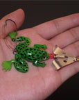 1Pcs Fishing Soft Faux Frog Baits Hook Swimbait-Frog Baits-Bargain Bait Box-C4-Bargain Bait Box