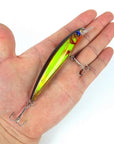 1Pcs Laser Minnow 11Cm 13G Hooks Fish Tackle Crankbait Hard Bait Swimbait-Crankbaits-Bargain Bait Box-A-Bargain Bait Box
