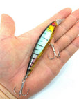 1Pcs Laser Minnow 11Cm 13G Hooks Fish Tackle Crankbait Hard Bait Swimbait-Crankbaits-Bargain Bait Box-A2-Bargain Bait Box