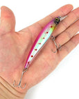 1Pcs Laser Minnow 11Cm 13G Hooks Fish Tackle Crankbait Hard Bait Swimbait-Crankbaits-Bargain Bait Box-E-Bargain Bait Box