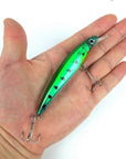 1Pcs Laser Minnow 11Cm 13G Hooks Fish Tackle Crankbait Hard Bait Swimbait-Crankbaits-Bargain Bait Box-G-Bargain Bait Box