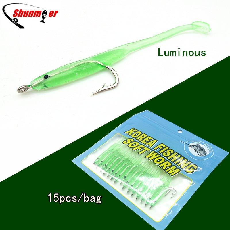 1G 70Mm Eel Soft Baits Fishing Lure Pesca Peche Tackle Wobblers Fish Lures Carp-Rigged Plastic Swimbaits-Factory fishing tackle Store-A-Bargain Bait Box