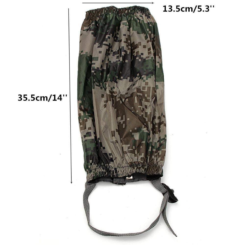 1Pair Waterproof Breathable Army Military Gaiter Army Camping Hiking Walking-Tomwin Outdoor Store-Bargain Bait Box
