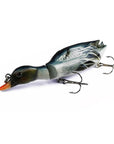 1Pc 13Cm Jointed Duck Fishing Lure 35G Artificial Fish Wobbler Swimbait 5-Fishing Lures-Mmlong outdoor product Store-A Blue Grey-Bargain Bait Box