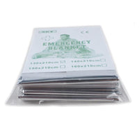 1Pc 210*160 Rescue Emergent Blanket Survive Thermal Mylar Lifesave First Aid-BestFamily Store-Bargain Bait Box