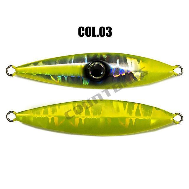 1Pc 40G 1.4Oz Countbass Jigging Lures, Japanese Style Metal Fishing Jigs, Lead-countbass Fishing Tackles Store-COL 03-Bargain Bait Box