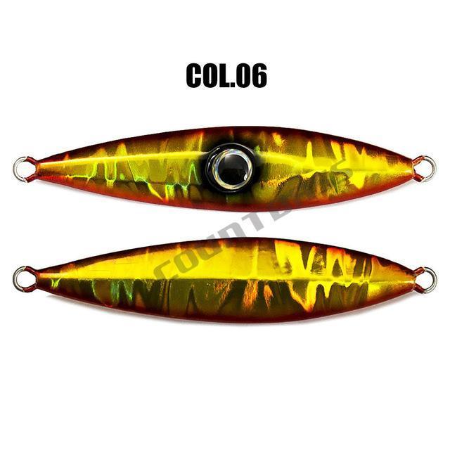 1Pc 40G 1.4Oz Countbass Jigging Lures, Japanese Style Metal Fishing Jigs, Lead-countbass Fishing Tackles Store-COL 06-Bargain Bait Box