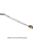 1Pc 5 Arms Rig Fishing Lures Bass Barrel Swivel Umbrella Jigs Artificial Baits-DONQL Outdoors Store-Gold-Bargain Bait Box
