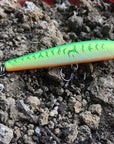 1Pc 70Mm 7G Fishing Lure Pencil Flutter Stick Bait Woobber Fishing Tackle Hard-Professional Lure store-green-Bargain Bait Box